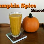 Pumpkin Spice Smoothie in a glass
