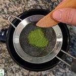 how to sift matcha
