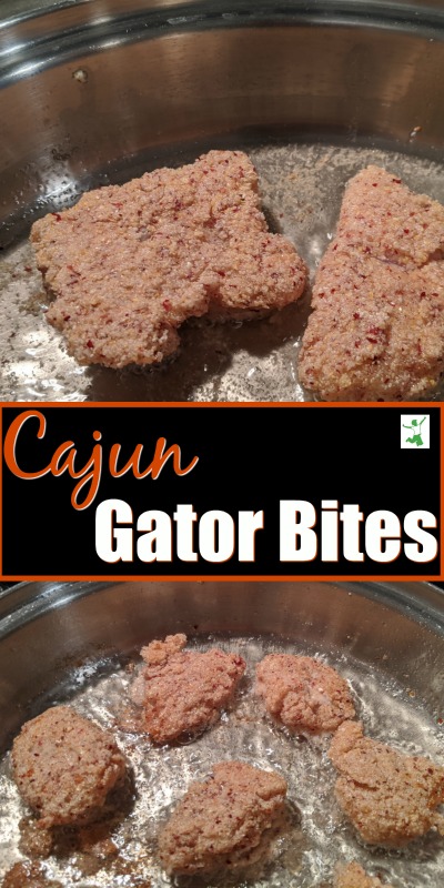 cajun alligator nuggets