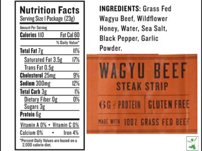 natural transfat in meat stick