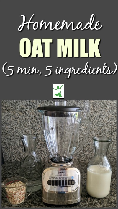 how to make oat milk