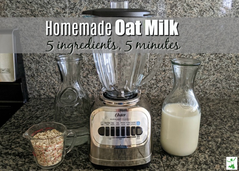 homemade oat milk ingredients