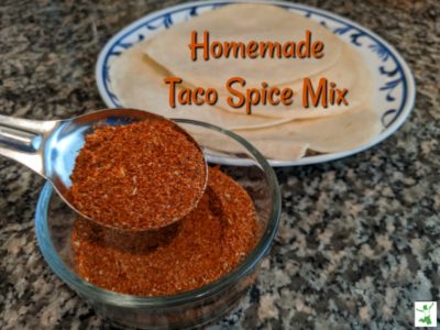 taco seasoning in a bowl