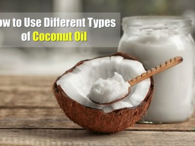 fresh pressed raw coconut oil on a wooden table