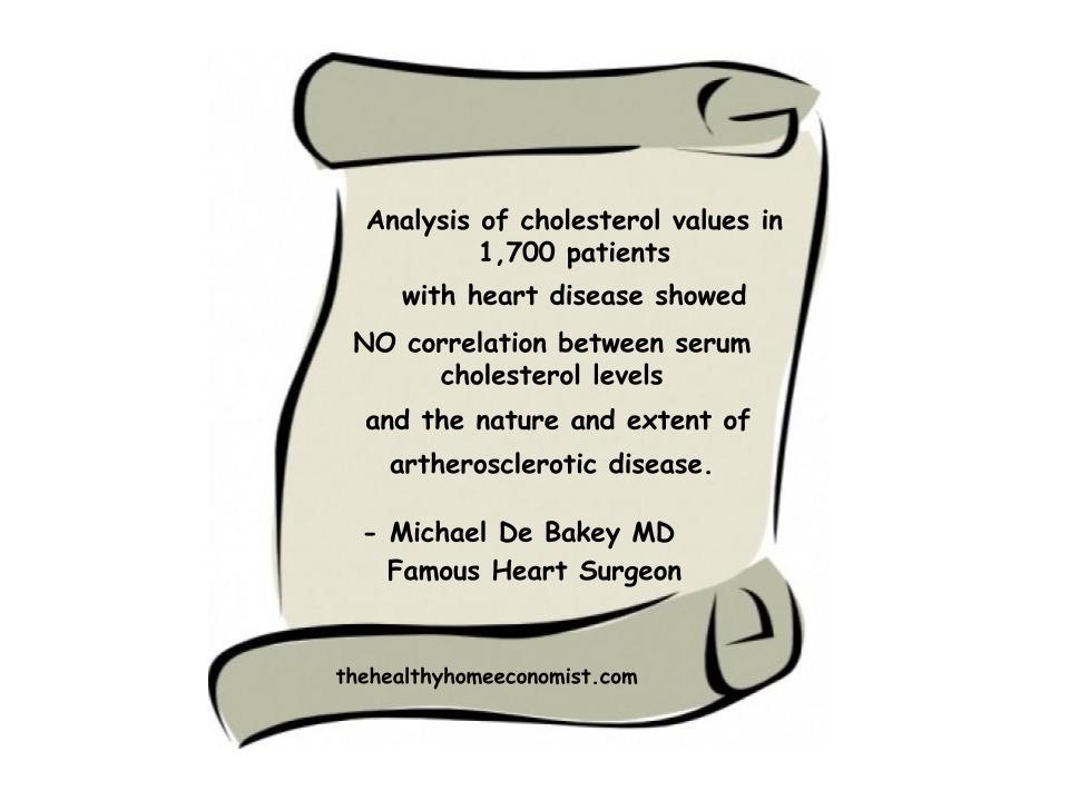 cholesterol levels have no impact on heart disease