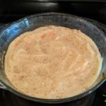 Keto Shepherd's Pie in a casserole dish