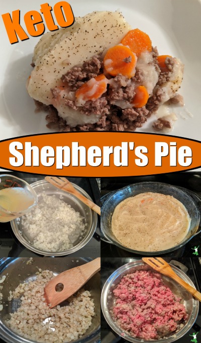 Steps to make homestyle Keto Shepherd's Pie