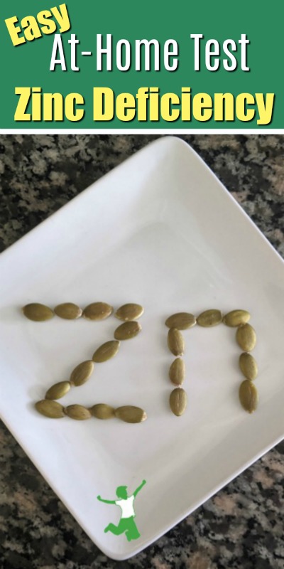 zinc-rich pumpkin seeds on a plate