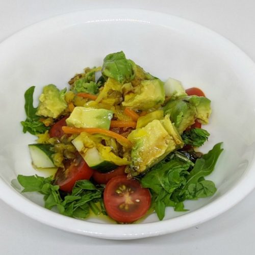 Arugula, Sauerkraut and Tomato Salad Healthy Home Economist