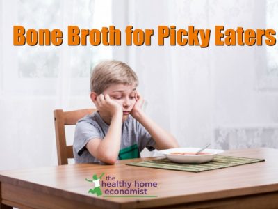 bone broth soup rejected by picky eater