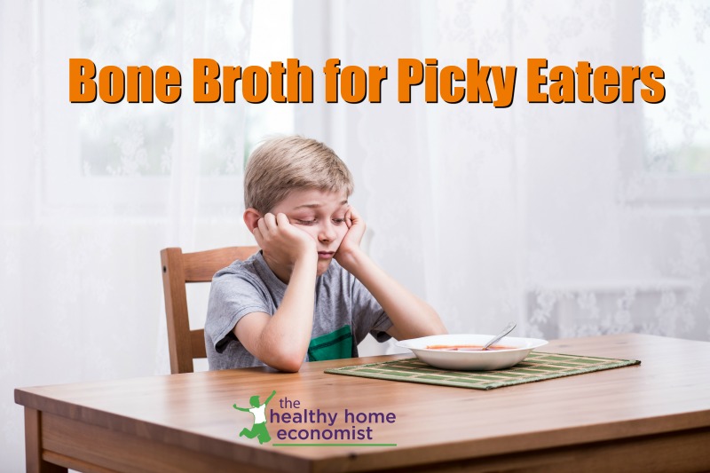 bone broth soup rejected by picky eater