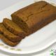 sprouted pumpkin bread sweetened with fruit and no sugar on a platter