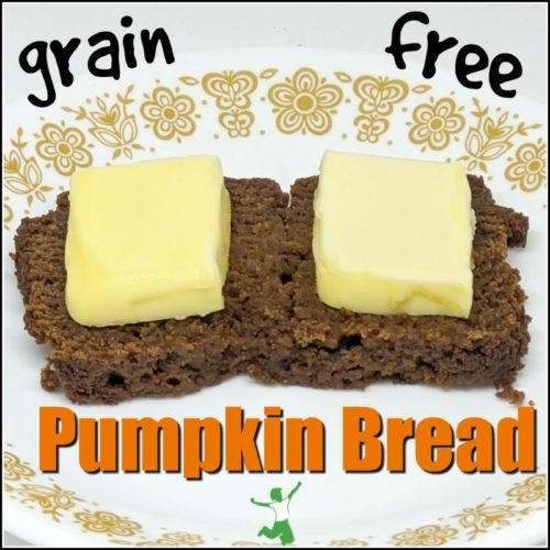 Low Carb (grain free) Pumpkin Bread | Healthy Home Economist