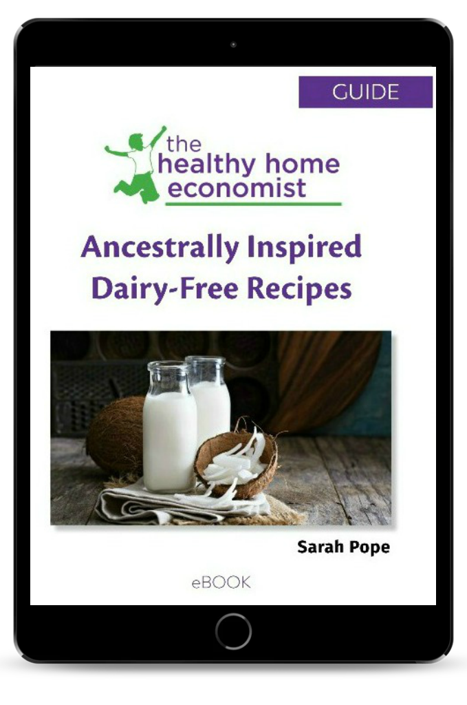ancestrally inspired dairy-free recipes ebook cover