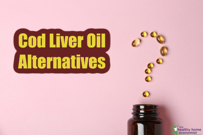 cod liver oil capsules in a brown bottle