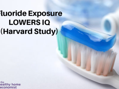 fluoride toothpaste on children's toothbrush