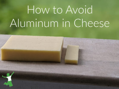 aluminum-free cheese on a cutting board