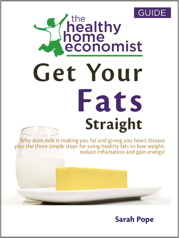 Get Your Fat Straight by Sarah Pope
