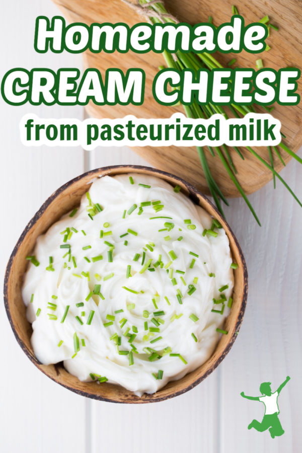 How to Make Cream Cheese from Pasteurized Milk Healthy Home Economist