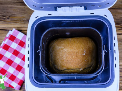 soaked bread baked in bread machine