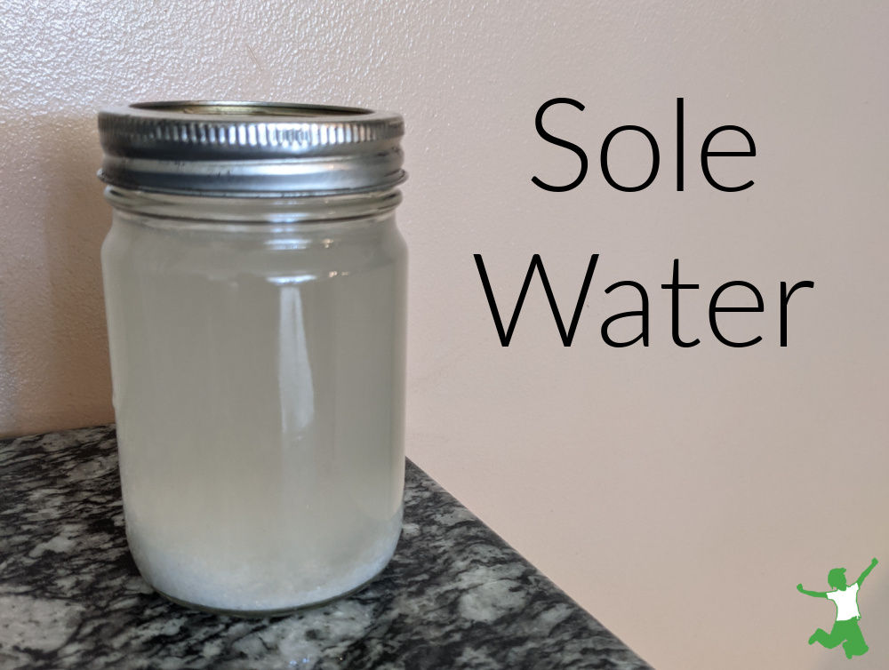 Solé Water. How to Make & Use Healthy Home Economist