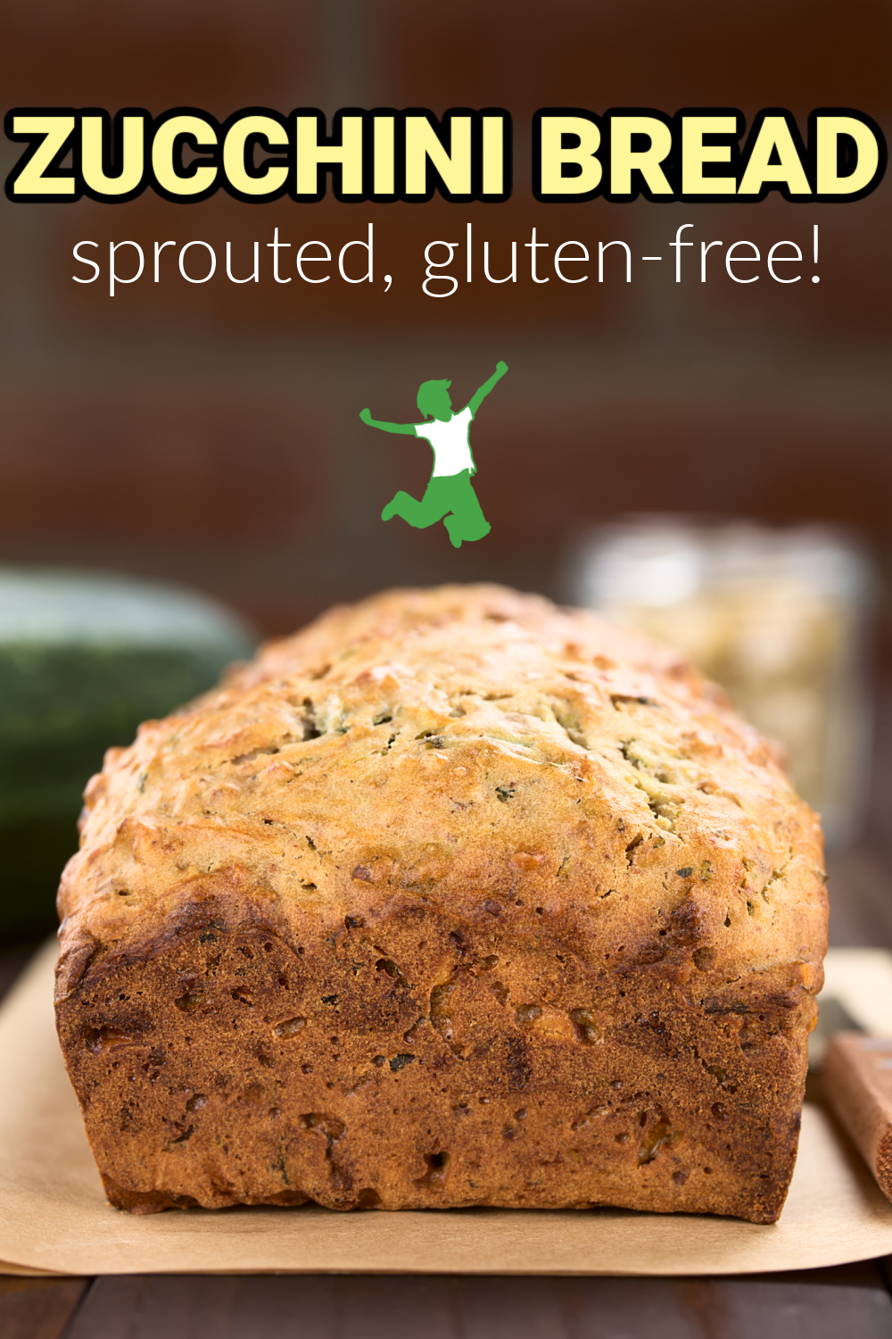 Sprouted Zucchini Bread (glutenfree) Healthy Home Economist