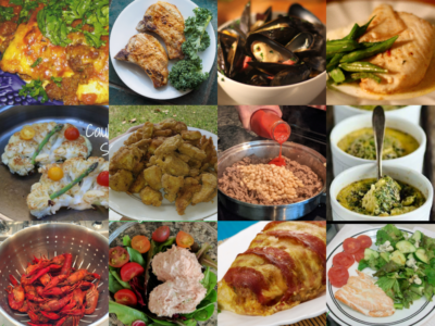 low carb dinners photo collage