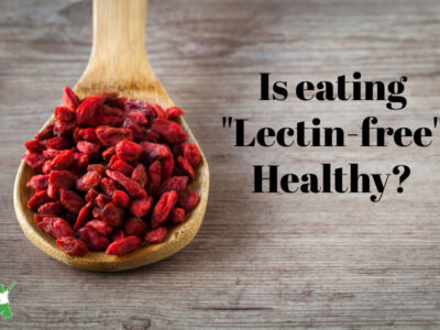 high lectin goji berries on wooden spoon