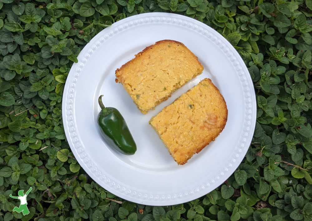 Sprouted Jalapeno Cornbread | Wholesome House Economist