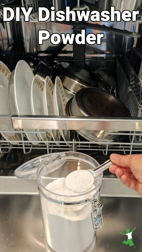 DIY automatic dishwashing powder in LG dishwasher