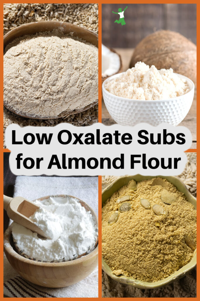 best low oxalate substitutions for almond flour in bowls