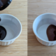 maple syrup versus date syrup in white bowls