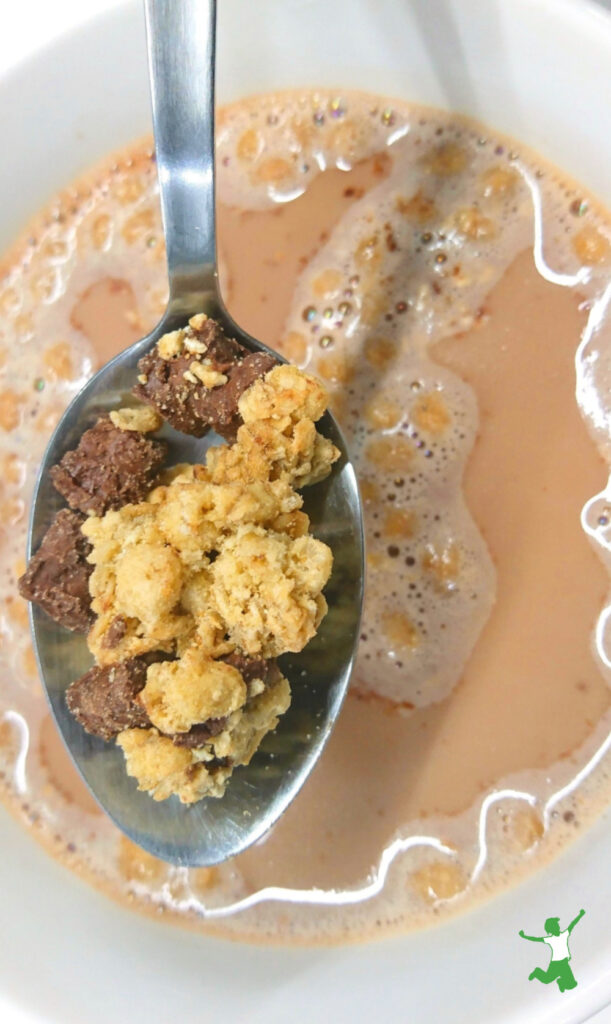 soy lecithin sludge in a bowl with a spoon