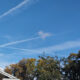 chemtrail or contrail in Tampa, Florida