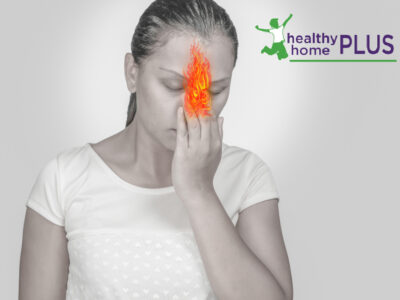 woman with chronic sinusitis