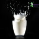 glass of milk on long term raw milk fast