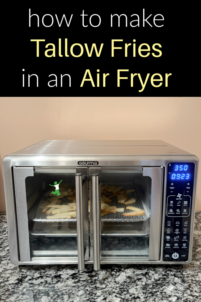 tallow french fries in an air fryer