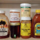 clean and contaminated types of raw honey in pantry