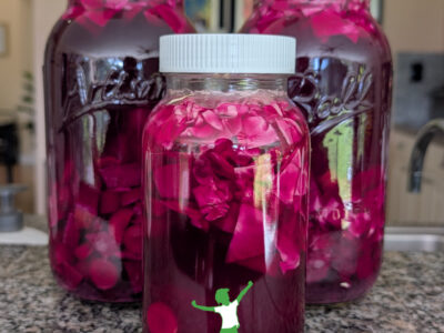 cultured vegetable mixture in mason jars